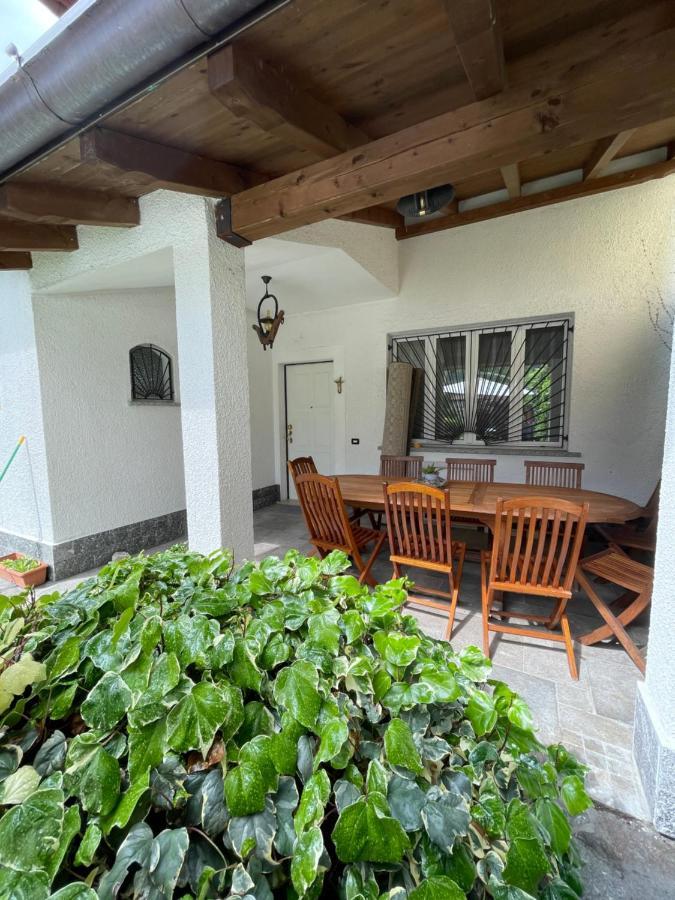 Villa Mia Lugano Lake Brusimpiano Buitenkant foto