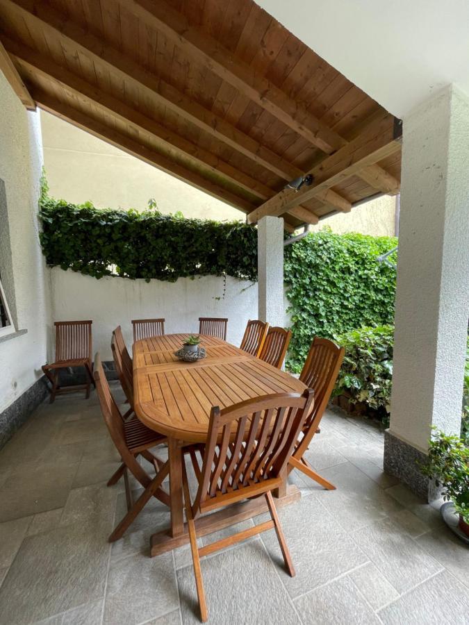 Villa Mia Lugano Lake Brusimpiano Buitenkant foto
