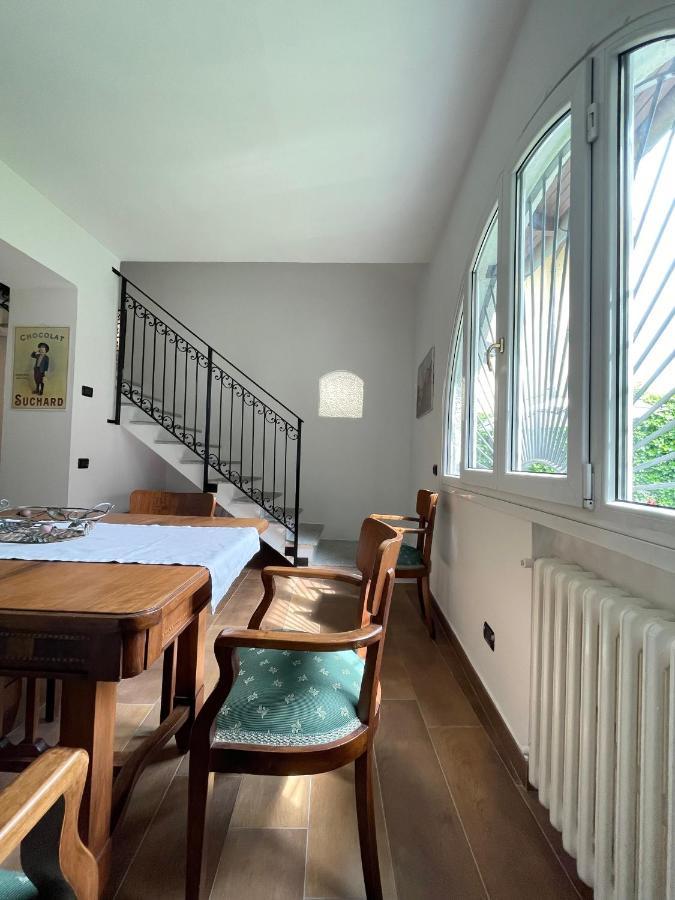 Villa Mia Lugano Lake Brusimpiano Buitenkant foto